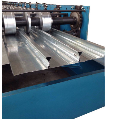 υψηλής ταχύτητας Dovetail σχήμα πάτωμα Steel Decking ρολό σχηματισμού Μηχανή