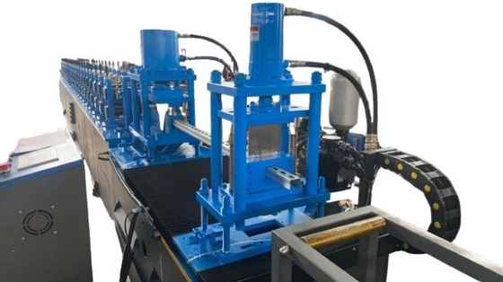 Ηλιακό Purlins Roll Forming Machine C40-C160 Αυτόματη αλλαγή