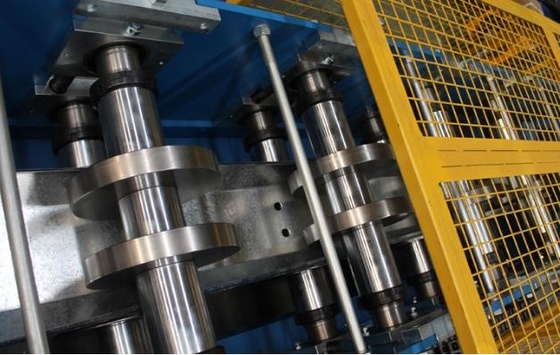 Υδραυλική τρύπηση 18 σταθμών C Purlin Roll Forming Machine PLC