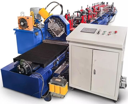 Προσαρμόσιμο C/U Purlin Roll Forming Machine για Purlins με ρυθμιζόμενο πλάτος και ύψος φύλλου