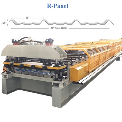 R Panel και Ag Panel Cold Roll Forming Machine Γρήγορη ταχύτητα