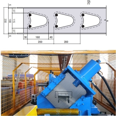 Λογικό τοίχωμα δομική τοίχωμα Stud και τροχιά Rolling σχηματισμό μηχανή υψηλής ταχύτητας