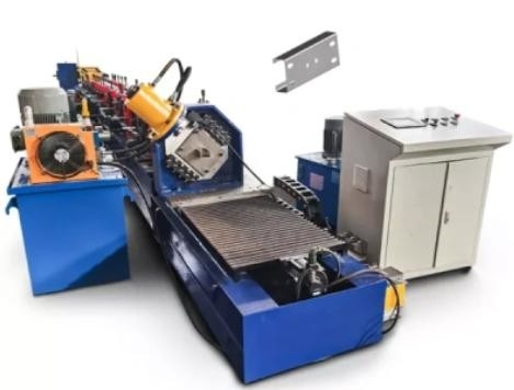 Προσαρμόσιμο C/U Purlin Roll Forming Machine για Purlins με ρυθμιζόμενο πλάτος και ύψος φύλλου