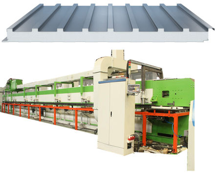 Μηχανή Διαμόρφωσης Ρολού Πάνελ Μεγάλης Τοιχοποιίας με Μόνωση PIR από Κράμα Αλουμινίου