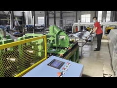 Ελαφρύς μεγέθους ξυλοπετρώματα με μεταλλικό πλέγμα και μηχανή σχηματισμού κυλίνδρων με σχήμα C